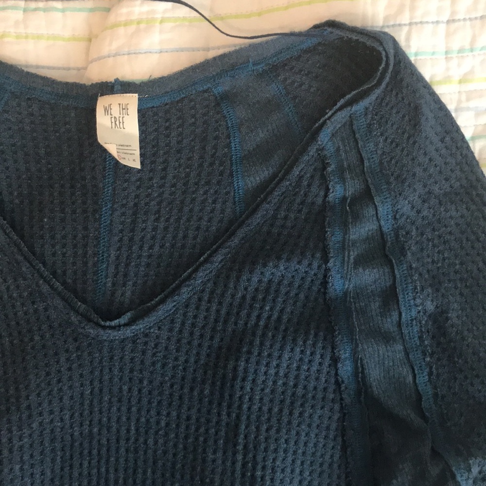 We The Free Navy Long Sleeve Top - Picture 3 of 7